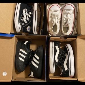 All shoes are size 5C